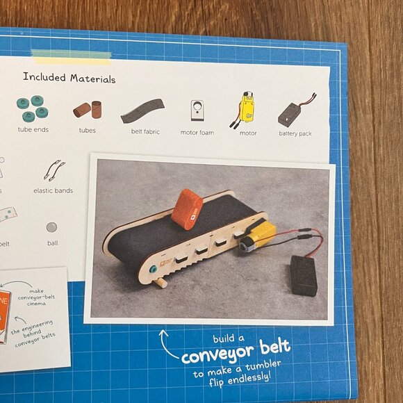 NEW KiwiCo Conveyor Belt Tinker STEAM Crate age 9+ - Picture 4 of 8